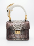 Biagini Art Bag Horse Burnished Platinum