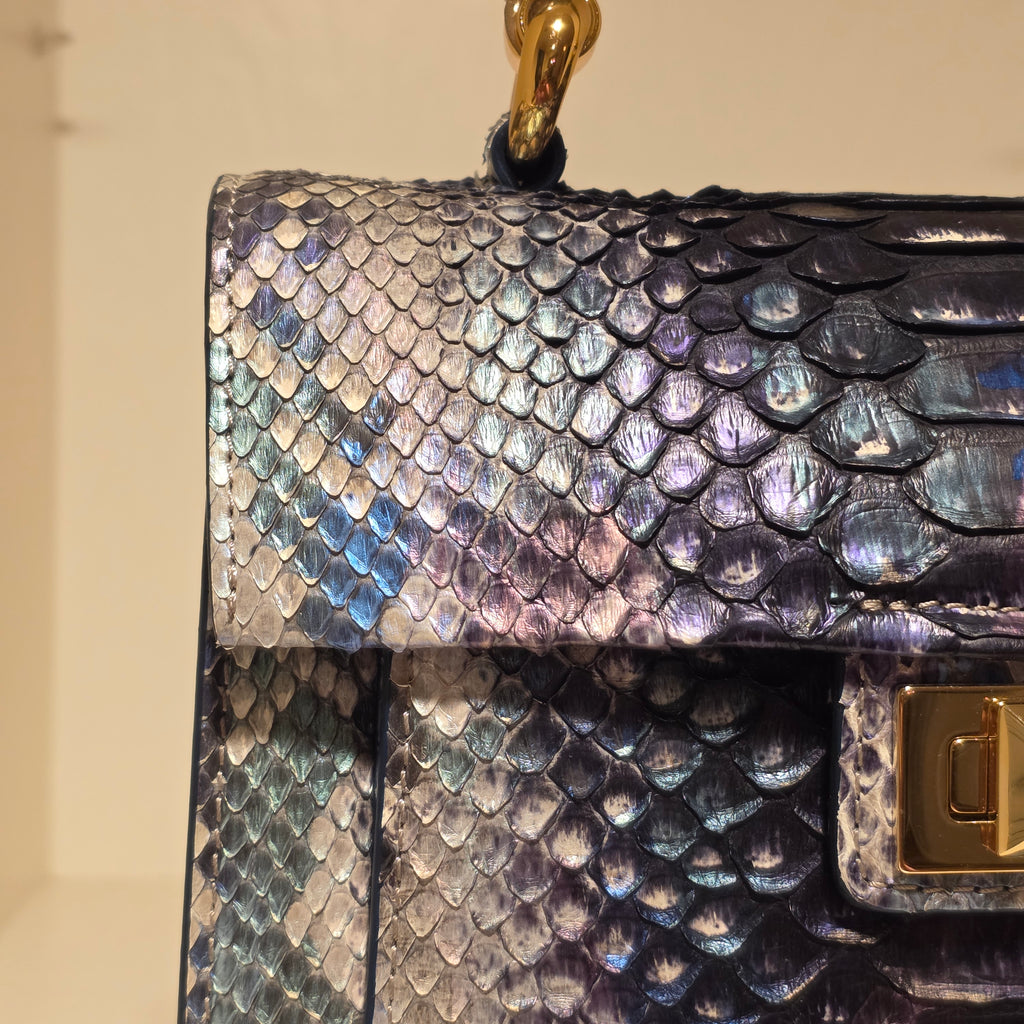 Biagini Art Bag Silver Cat Chagall