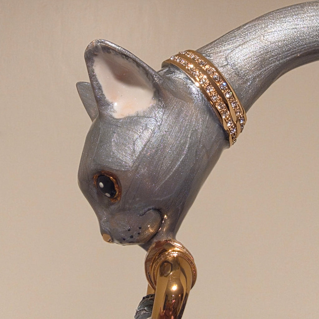 Biagini Art Bag Silver Cat Chagall