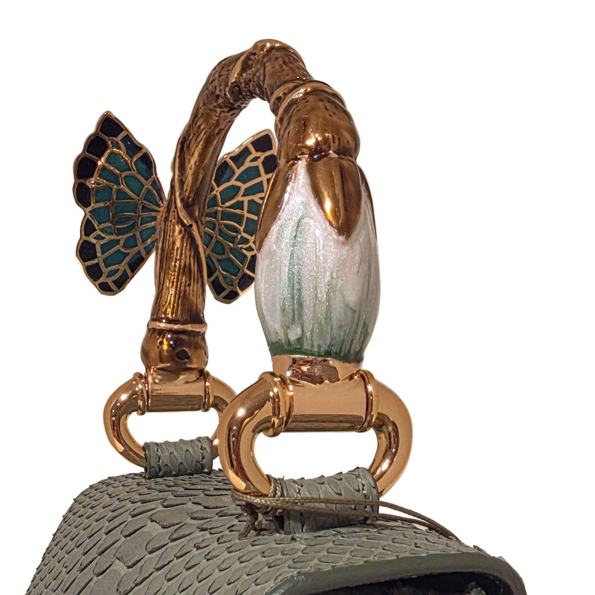 Biagini Art Bag –

Handcrafted in Bologna, Italy since 1968, the Biagini Art Bag is a masterclass in exquisite Italian artistry and uncompromising luxury. Designed to make a statement, this piece showcases genuine python finishes paired with rich, sumptuous suede interior lining. Every detail is meticulously finished, featuring a distinctive hand-painted enameled brass handle and gleaming gold-tone hardware.

Craftsmanship: Made in Italy
Brought to you by Rise And Shine Haven - BellaBarra.store