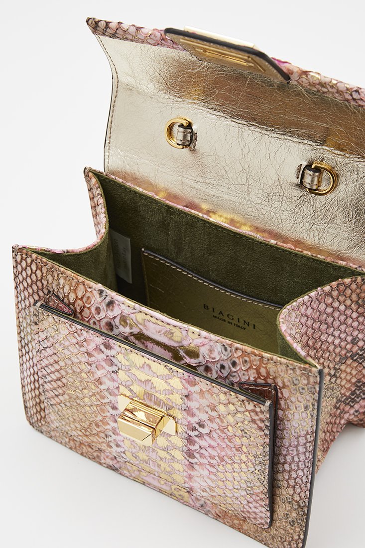 Biagini Art Bag Pink Butterfly