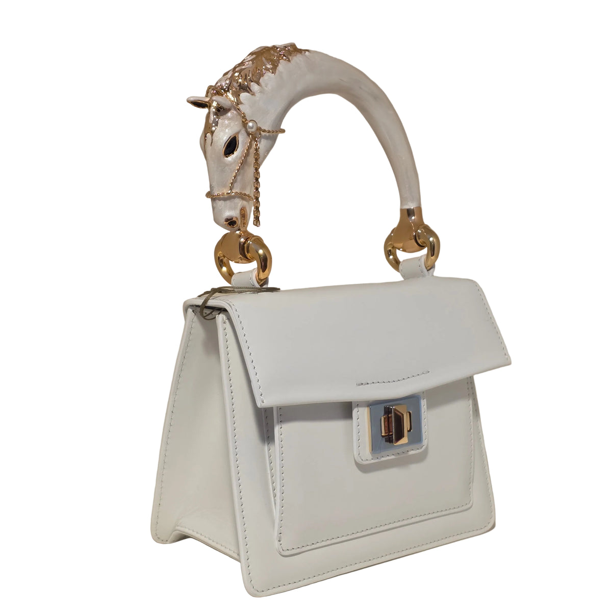 Biagini Art Bag –

Handcrafted in Bologna, Italy since 1968, the Biagini Art Bag is a masterclass in exquisite Italian artistry and uncompromising luxury. Designed to make a statement, this piece showcases genuine python finishes paired with rich, sumptuous suede interior lining. Every detail is meticulously finished, featuring a distinctive hand-painted enameled brass handle and gleaming gold-tone hardware.

Craftsmanship: Made in Italy
Brought to you by Rise And Shine Haven - BellaBarra.store